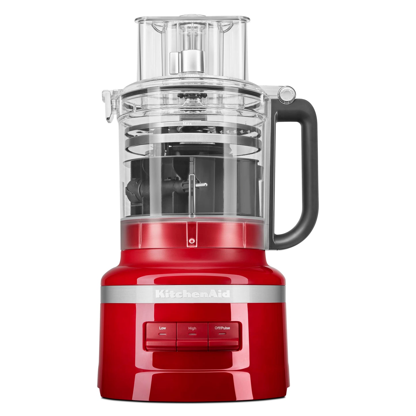 KitchenAid KFP0718ER 7-Cup Food Processor Chop, Puree, Shred and Slice - Empire Red