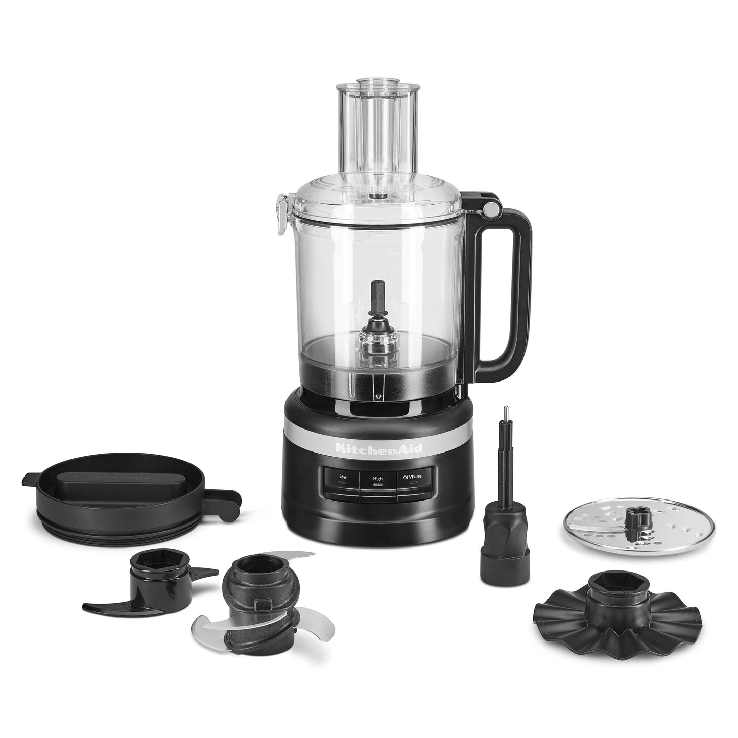 KitchenAid KFP0718ER 7-Cup Food Processor Chop, Puree, Shred and Slice - Empire Red